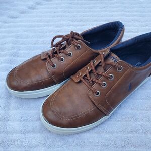 Boy's Nautica Brown Casual Shoes 4Y